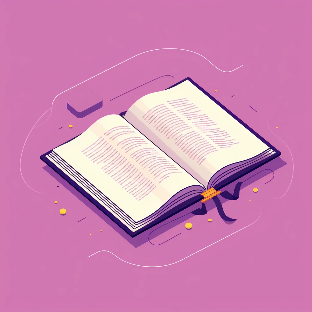 An illustration of an open book.