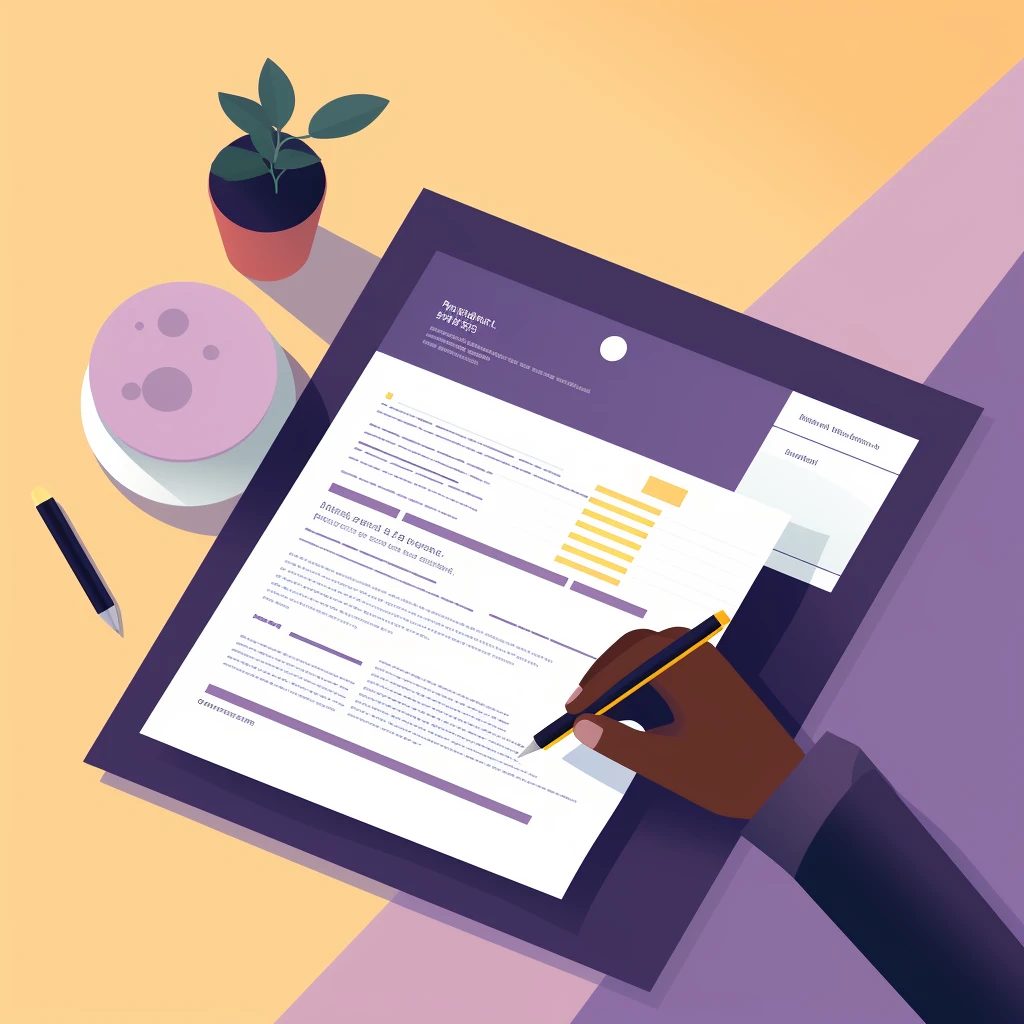 A man analyzing financial trends on his tablet.